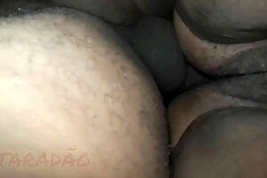 Brunette Takes It Deep In Her Ass While Licking Pussy