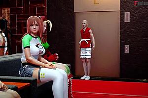 Full-fledged hentai featuring a bunny as the main character