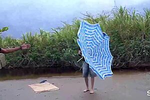 Mary Luthay prepares with the guys in a sex class session