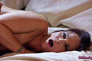 Adria Rae Tribbing with Syren De Mer