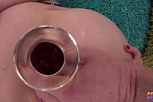 Big Gorgeous Natural Tits Anna De Ville Gets Three Dicks