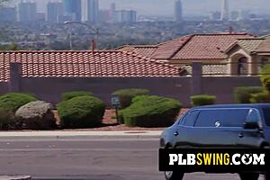 Hot Brunette Gets Fucked In Doggy Style By Swinger Husband's Friend