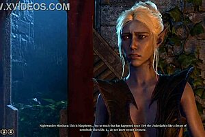 Futa and minthara’s hot scene in Baldur’s Gate 3