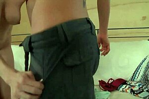 Alyssa Dutch and Lya Pink in Passionate Lesbian Kissing and Cunilingus