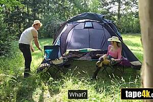 i'm stunned by this young 18+ whore riding big dick in forest