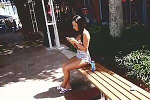 japanese teen with small tits gives blowjob and gets fucked pov