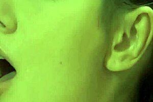 Young teen couple enjoys deep fucking.