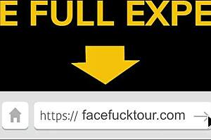 Latina College Babe Craves Rough Face Fucking Domination