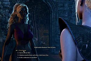 Futa and minthara’s hot scene in Baldur’s Gate 3