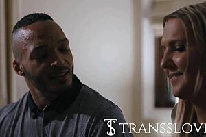 My trans friend talks me into anal fucking her 😏