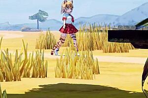 Bengaru Tora from Kemono Friends in emotional anime hentai fuck.