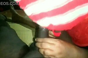 Yo, saw aunty cooking and got a quick handjob on boy’s cock in dorm! 😜