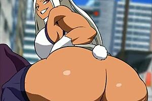 hentai gallery, when noumu defeats heroines mha