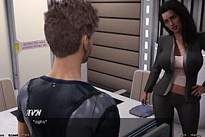 Stranded in space 110 - busty ebony milf jealous after fucking 😏