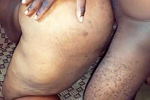 i love my wide black ass lady's big tits and cock