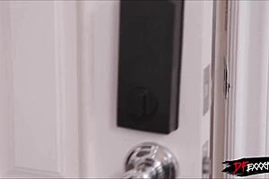 Blonde Petite Teen Sucks Huge Black Cock