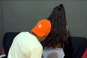 Boyfriend's friend gets to experience the joy of sex with his girl