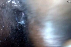 i'm a bbw gushing creamy from anal with big cock