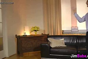 British teen in stockings receives attention