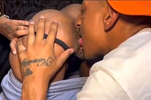 Boyfriend's friend gets to experience the joy of sex with his girl