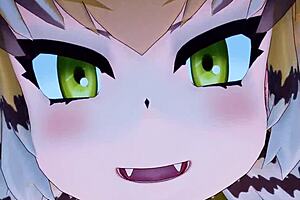 Bengaru Tora from Kemono Friends in emotional anime hentai fuck.