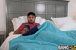 i woke up with morning wood and nade nasty angel, this young 18+ slut, gave me a blowjob then titty fucked me before riding in missionary position