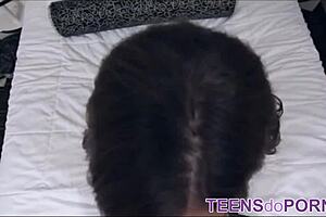 Ebony Teen's First Casting