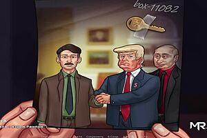 Mature milf enjoys big ass sex in summertime saga game.