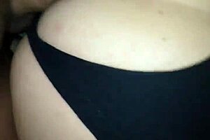 Milf amateur cums on monster cock