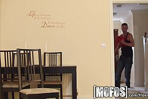 Mofos hot brunette fingers herself blindfolded