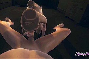 sasha sucks and gets fucked in the alley pov style