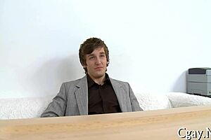 Sexy Homo Men Engage in Intense Gay Sex Passionately