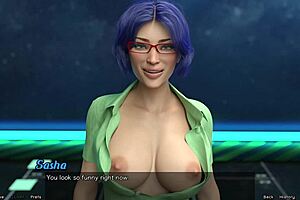 Stranded In Space 55 Where The Sexy Fat Girl Gives A Blowjob To The Big Cock Guy