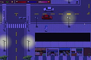 Horny Slut Exposes Herself To The Whole Class! Defeats First Boss In Hentai Gameplay!