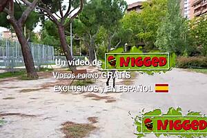 Amateur Teen Lady Medusa Craves Rough Black Dick Outdoors