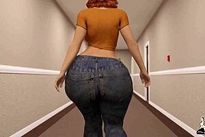 two curvy milfs slip off to split a massive thick cock