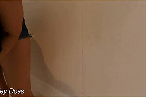 Watch Wifey Do Cleaning With Down Shirt