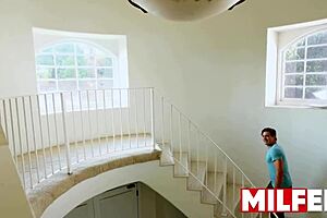 my step mom stars in popular videos as a mature actress.