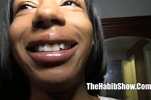 petite ebony redboned gets fucked hard at the traphouse