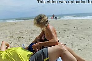 Public Milf Handjob Turns Into Explosive POV Cumshot in Front of Onlookers.