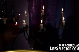 gay exorcism of possessed angel with monster cock hardcore on bed