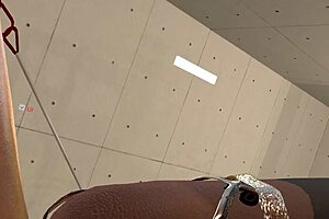 pov slut riding futa cock while pissing on belly 😜