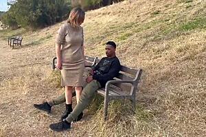 Miss Alessandra Gets So Wild She Hooks Up with Jesus Reyes in Open Field