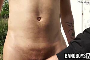 Young gay deviant trades blowjob for money