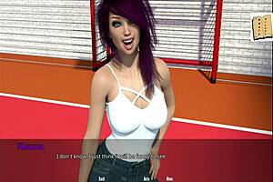 In WVM 3, exploring Shauna's big tits and ass in this sexy 3D anime game