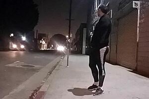 Gay Latino Bubble Butt Selling My Holes In The Street