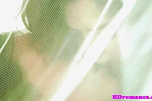 lesbo model licks girlfriend's trimmed pussy to orgasm