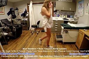 Become a doctor for an 8-month pregnant nova maverick's yearly checkup covid edition on doctor-tampa com