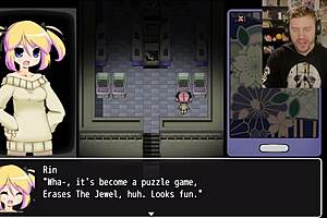 Feeling panicked in the naughty escape game, the group indulges in uncensored fun.