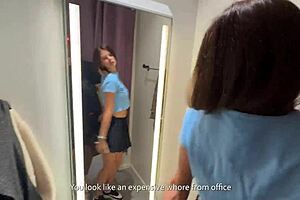 Unexpected Dressing Room Fun Turns Wild and Loud